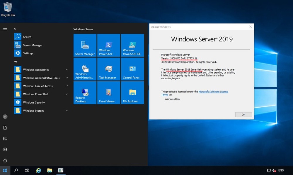 windows 2019 terminal server